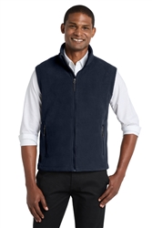 Men's Navy Port Authority Value Fleece Vest CLOSEOUT
