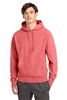 Coral Craze Champion Reverse Weave Garment-Dyed Hooded Sweatshirt CLOSEOUT