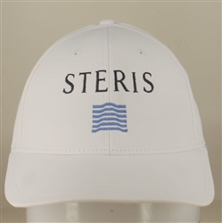 White Structured Active Wear Cap CLOSEOUT