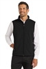 Men's Black Port Authority Core Soft Shell Vest CLOSEOUT