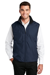 Men's Navy Port Authority Challenger Vest CLOSEOUT