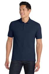 Navy Port Authority Core Classic Pique Polo CLOSEOUT