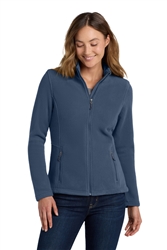 Insignia Blue Port Authority Women's Value Fleece Jacket CLOSEOUT