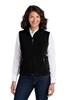 Black Port Authority Ladies Value Fleece Vest CLOSEOUT