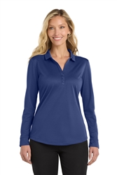 Women's Royal Port Authority Silk Touch Performance Long Sleeve Polo CLOSEOUT
