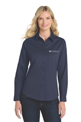 LADIES L/S TWILL SHIRT