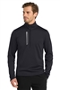Men's Black OGIO Fulcrum 1/4-Zip CLOSEOUT