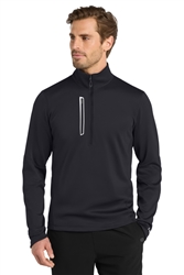 Men's Black OGIO Fulcrum 1/4-Zip CLOSEOUT