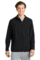 Black Richardson Barrage Hooded Wind Jacket CLOSEOUT