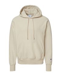 Sand Champion Reverse Weave Hooded Sweatshirt CLOSEOUT