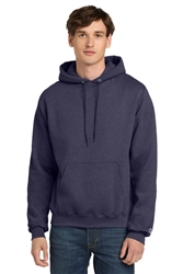 Heather Navy Champion Powerblend Pullover Hoodie CLOSEOUT