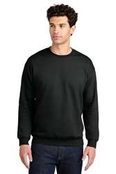 Black Gildan Softstyle Crewneck Sweatshirt CLOSEOUT