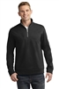 Men's Black Sport-Tek Repel Fleece 1/4-Zip Pullover CLOSEOUT