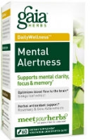 Mental Alertness, 60 caps by Gaia Herbs