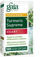 Turmeric Supreme: Heart, 60 caps by Gaia Herbs