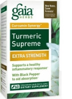 Turmeric Supreme Extra Strength, 120 by Gaia Herbs