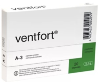 Ventifort/Blood Vessel Bioregulator, 20 cap