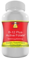 B-12 Plus Active Folate, 120 loz by Bevko