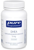 DHEA 5 mg (micronized), 60 vcaps by Pure Encapsulations