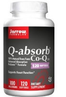 Q-absorb 100 mg, 120 softgels by Jarrow Formulas
