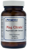 Mag Citrate, 120 tablets by Metagenics