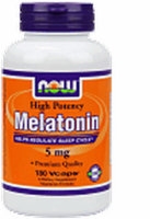 Melatonin 5 mg, 60 vcaps by NOW