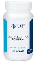 Lectin Control Formula, 120 vcaps by Klaire Labs