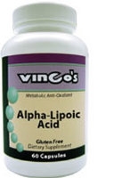 Alpha-Lipoic Acid 300 mg, 60 caps by Vinco