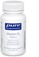 Vitamin D 1000 IU, 60 vcaps by Pure Encapsulations