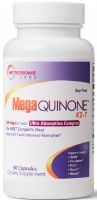 MegaQuinone is a high-dose, 100% soy-free formulation of natural vitamin K2 (MK-7) formulated for optimal bone, nerve, and heart health.