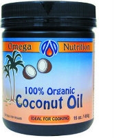 Coconut Oil, 16 oz by Omega Nutrition