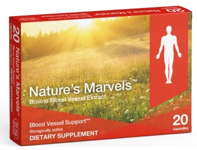 Blood Vessel Bioregulator, 20 cap, by Nature's Marvel, Ventifort