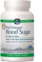 Pro Omega Blood Sugar, 60 gelcaps by Nordic Naturals