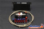 Achilles Motorsports Differential Oil Cooler Kit with Setrab Cooler