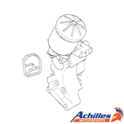 E36 Euro & S54 Oil Filter Housing with Oil Cooler Ports