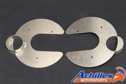 Achilles Motorsports Brake Cooling Plates - BMW E46 M3