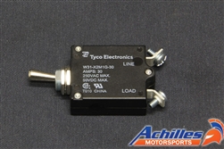 Aircraft Race Grade Circuit Breaker - Toggle Switch Type