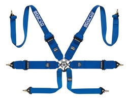 Sparco Competition 6 Point HANS Compatible Harness Belts