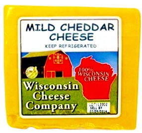 Mild Cheddar Cheese Blocks 7.75 oz.