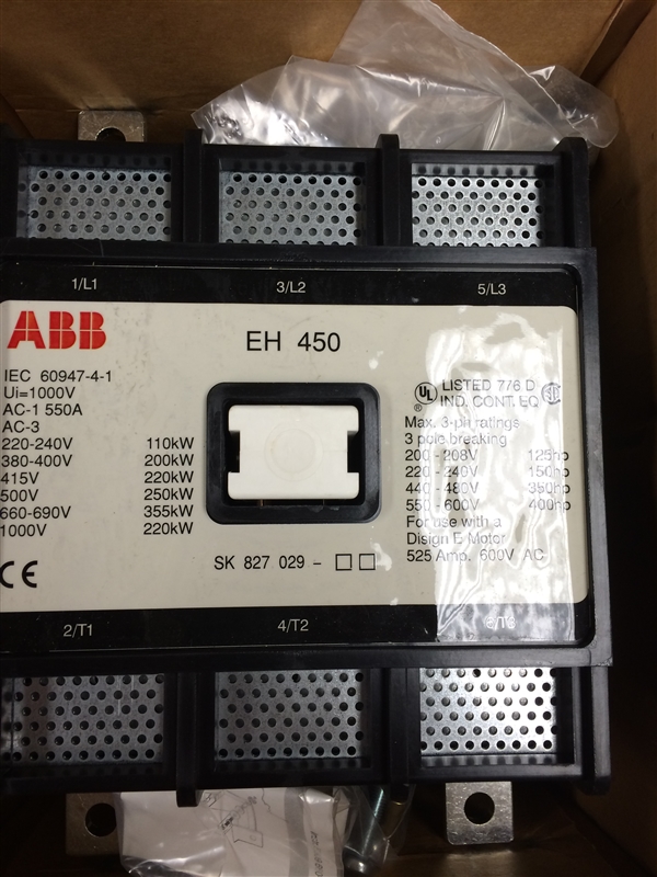EH450C-1 OEM ABB MAGNETIC CONTACTOR