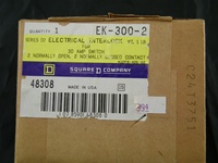EK3002 EK-300-2 SQUARE D ELECTRICAL INTERLOCK SWITCH 2NO-2NC