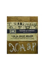 FA22020AB (S) SQUARE D CIRCUIT BREAKER