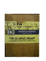 FA22020AC (S) SQUARE D CIRCUIT BREAKER