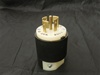 L21-20P HBL3521C 3521-C Twist Lock Plug  4P 5W 20/10 Amp, 250 Volt AC/DC/600 Volt AC,  NEMA Non-NEMA, 4P, 5W, Locking Plug,Industrial  Grade, Grounding, - Black-White  3521-C  AH,BRYAN 3521