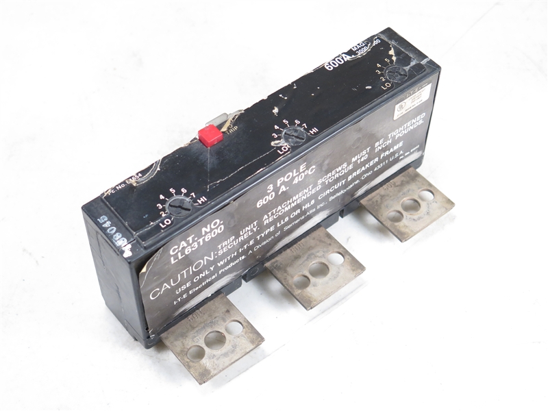 LL63T600 (R) ITE SIEMENS CIRCUIT BREAKER TRIP UNIT