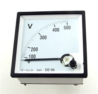 METER-0-500VAC PANEL MOUNT VOLTAGE MEASURING METER 0-500V AC DE-96 , DE96