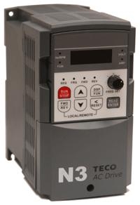1HP 1PH 230V VFD N3-201-CS TECO-WESTINGHOUSE VARIABLE FREQUENCY DRIVE