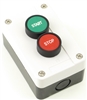 PB-MOM-E2GR22 START STOP PUSHBUTTON STATION GREEN / RED