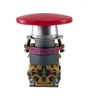 PBC-P22PMO-M60R 22MM PUSH BUTTON RED MOMENTARY 60MM MUSHROOM M. INCLUDED 1NO/1NC CONTACT BLOCKS