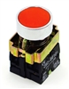 PBC-P22XTMO3-FR DIRECT REPLACEMENT FITS TELEMECANIQUE RED PUSH BUTTON MOMENTARY METAL 1NC ZB2BE102 CONTACT BLOCK .